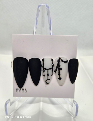 Pretty pressed nails matte - pretty,