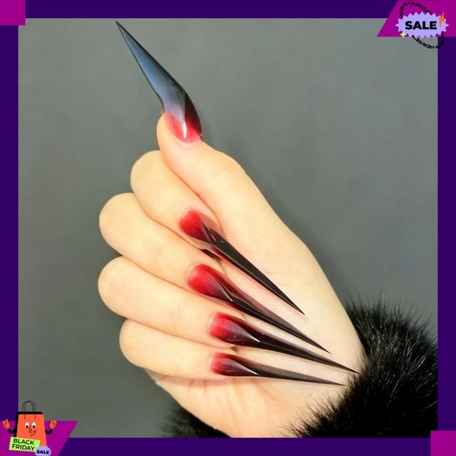 Handmade blood red - handmade, black