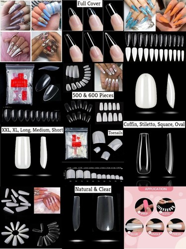 False fake nails - false,
