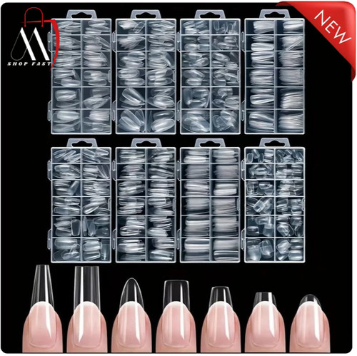 120 false nails coffin - 120,