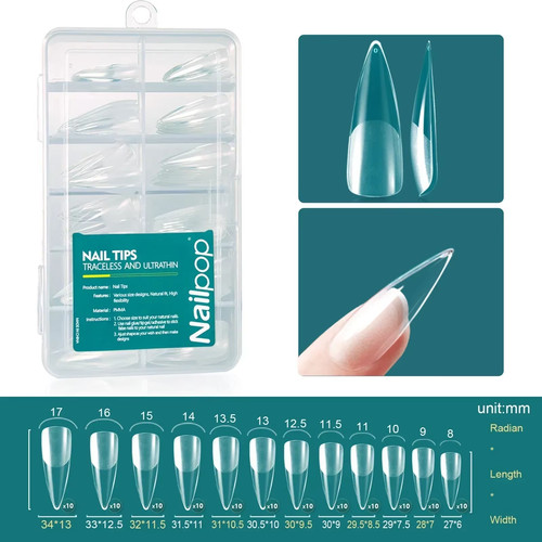Nailpop 120pcs gel nail - gel,