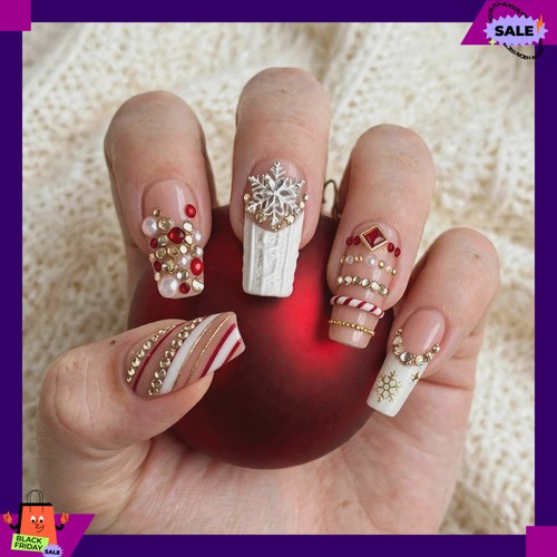 Christmas nude square press - christmas,