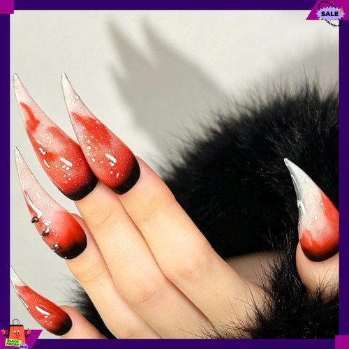 Handmade red drip gradient - drip,