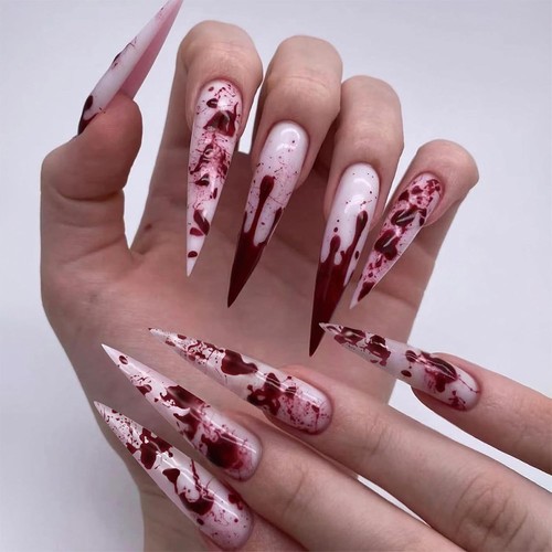 Halloween press nails - halloween,