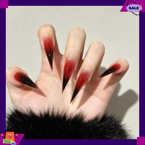 Handmade red black - handmade, ombre