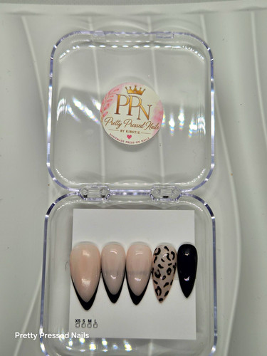 Pretty pressed nails - pretty, shiny