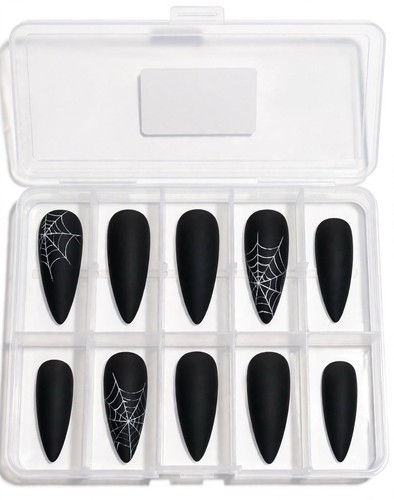 Matte black web medium - 24,