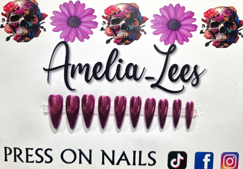 Amelialees purple shiny - purple,