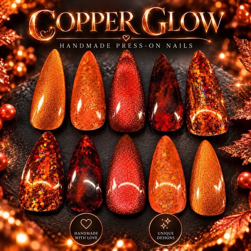 Copper glow beautiful handmade - glow:beautiful,