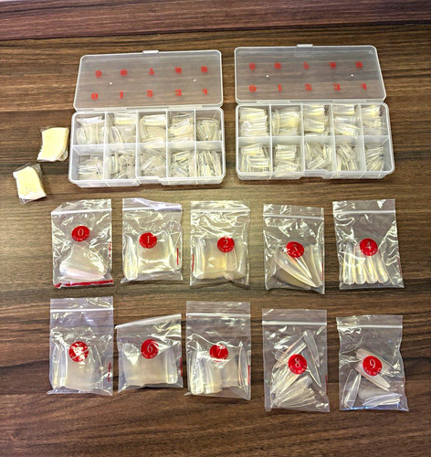 Huge bundle clear false - false, nail