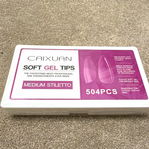 Caixuan soft gel tips medium - soft,