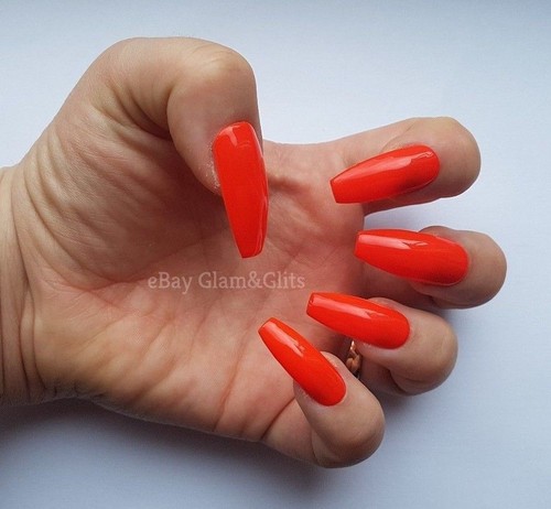 Hand painted gel - hand,
