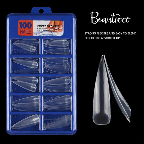 Long stiletto nail tips - nail,