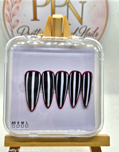 Pretty pressed nails - nails, shiny