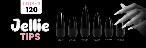 Halo jellie nail tips glue - jellie,