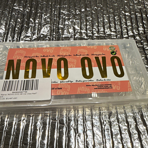 Novo ovo clear long - long, stiletto