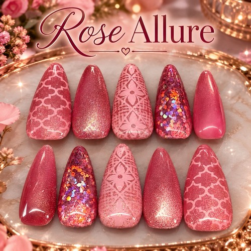 Rose allure gorgeous handmade - allure:,