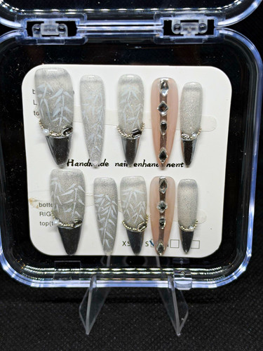 Press nails long stiletto - long,
