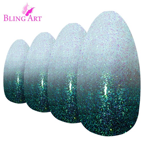 Pack false nails bling art - 2,